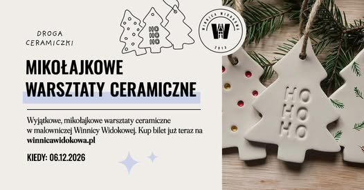 Mikołajkowe Warsztaty Ceramiczne