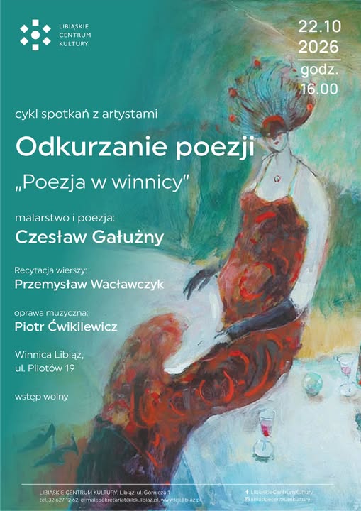 Meeting with poetry, painting and music at Libiąż Winery